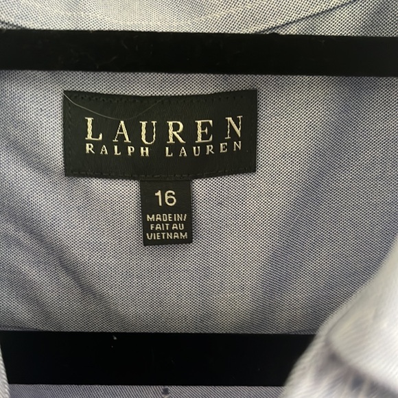 Ralph Lauren boys size 16 shirt. Never worn.  Tags still in place. - Picture 2 of 3